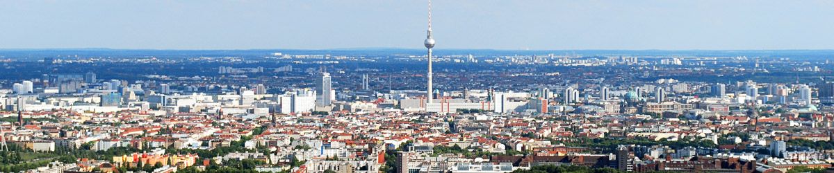 Blick über die Dächer von Berlin