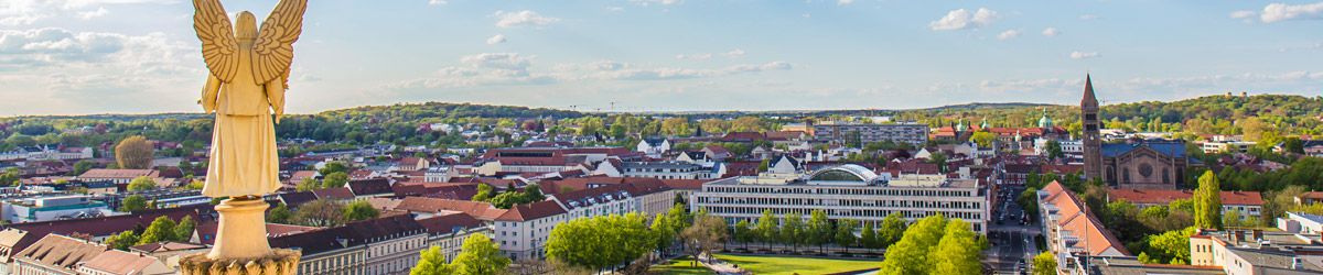 Blick über die Dächer von Brandenburg