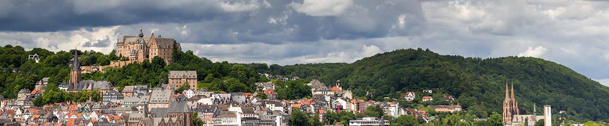 Stadtansicht Marburg