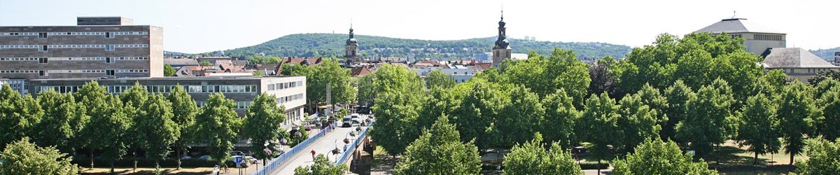 Blick über die Dächer von Saarbrücken